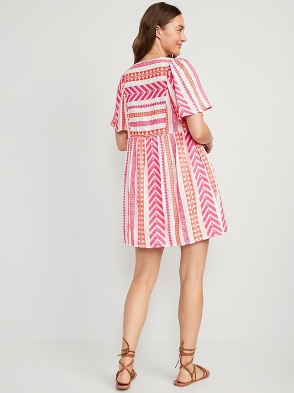 Old Navy V-Neck Mini Swing Dress Size XL